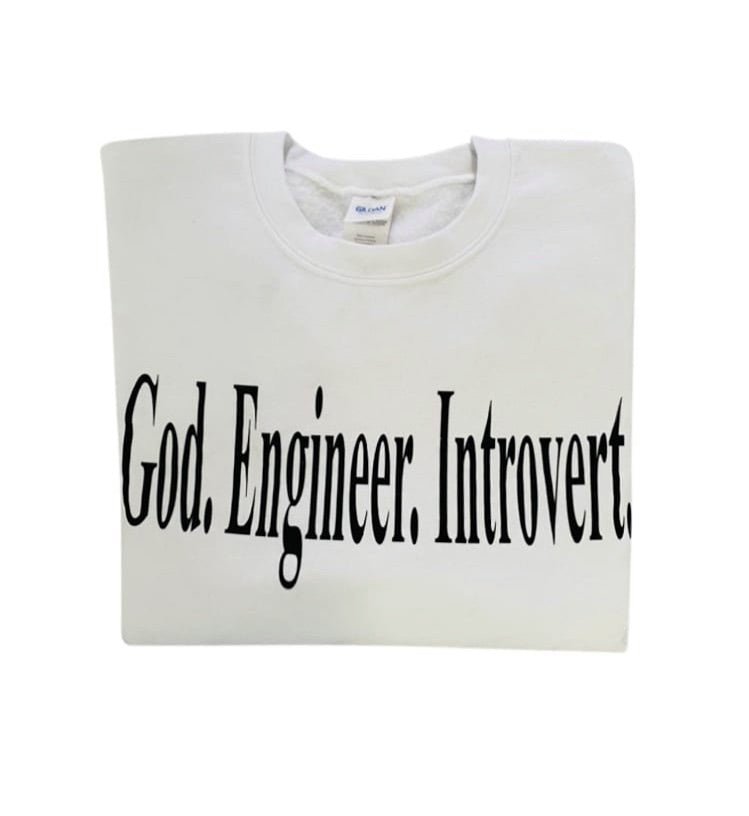 God. Engineer. Introvert.