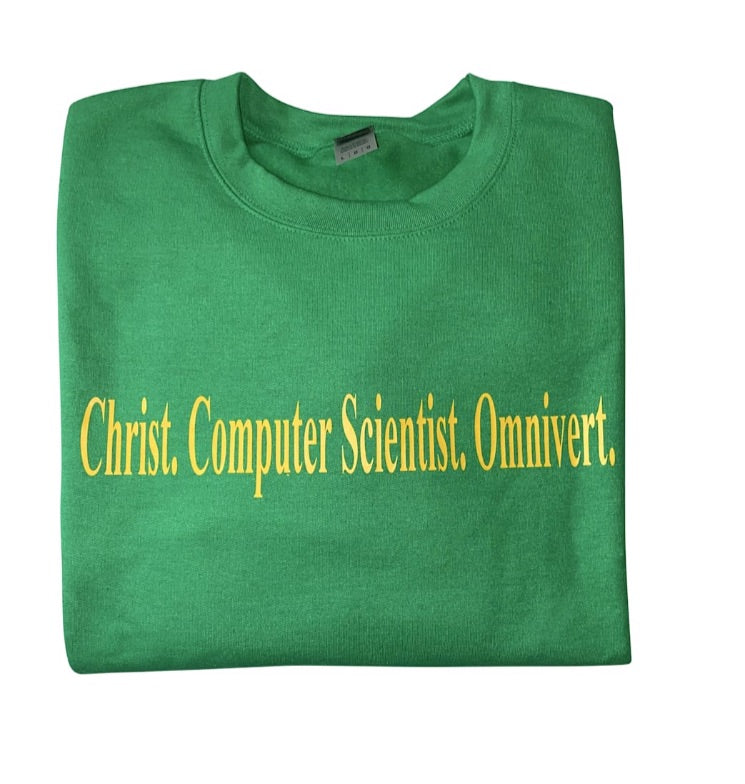 Christ. Computer Scientist. Omnivert.