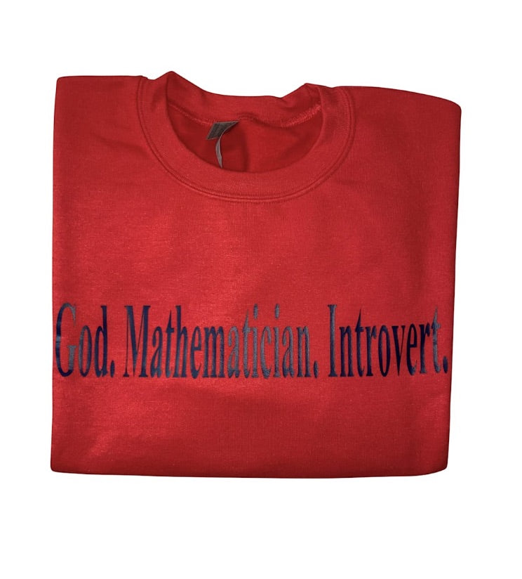 God. Mathematician. Introvert.